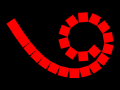 Square Swirls - Spiral Square