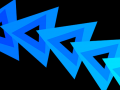 Left Leaning Blue