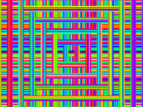 Square Stripe Tunnel