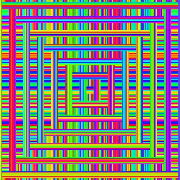 Square Stripe Tunnel